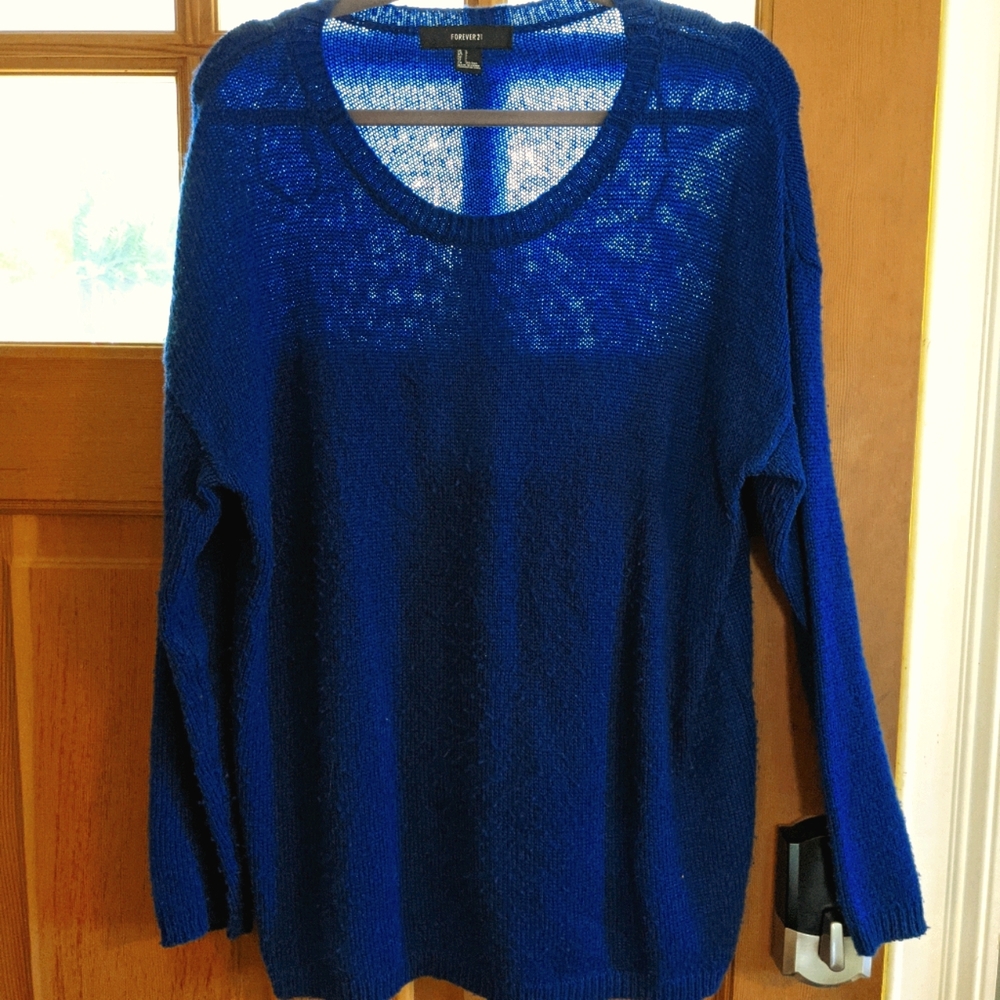 Blue sweater